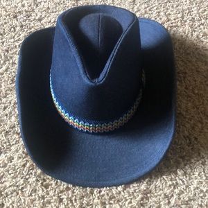 Vintage Newport YA Denim Cowboy Hat-Small (6 3/4 - 6 7/8)